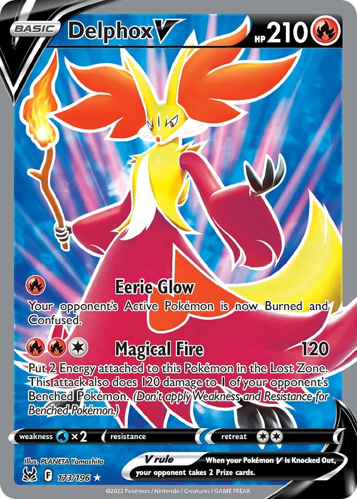 Delphox V 「LOR 173/196」「EN」