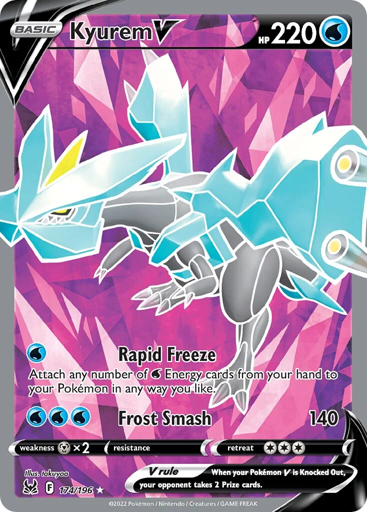 Kyurem V 「LOR 174/196」「EN」