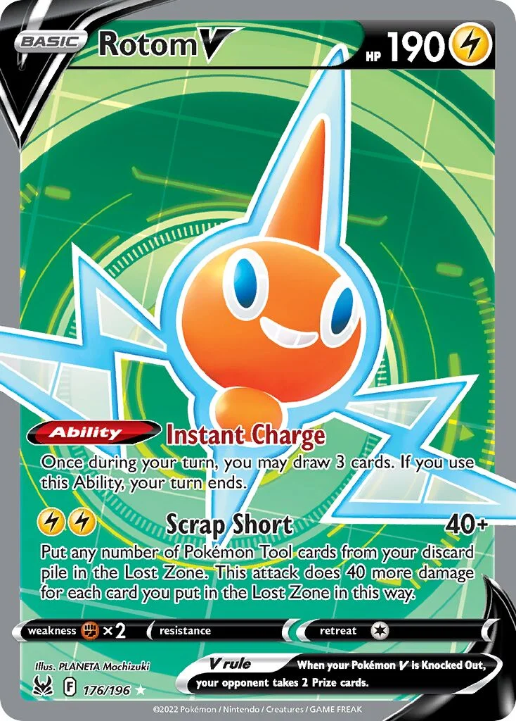 Rotom V 「LOR 176/196」「EN」