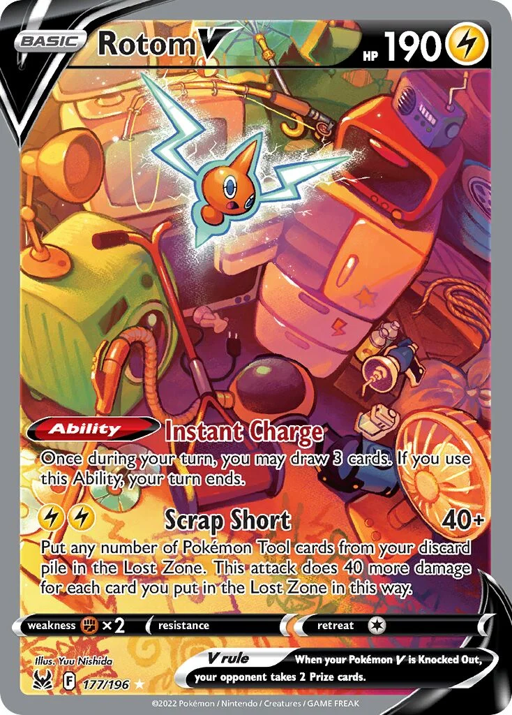 Rotom V 「LOR 177/196」「EN」