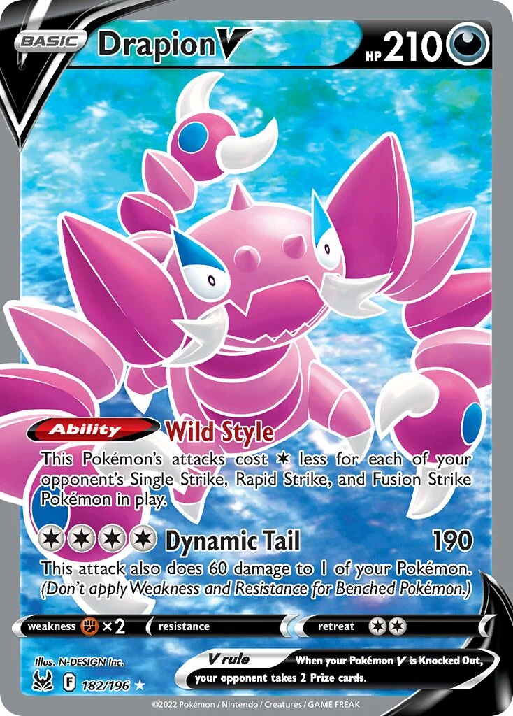 Drapion V 「LOR 182/196」「EN」