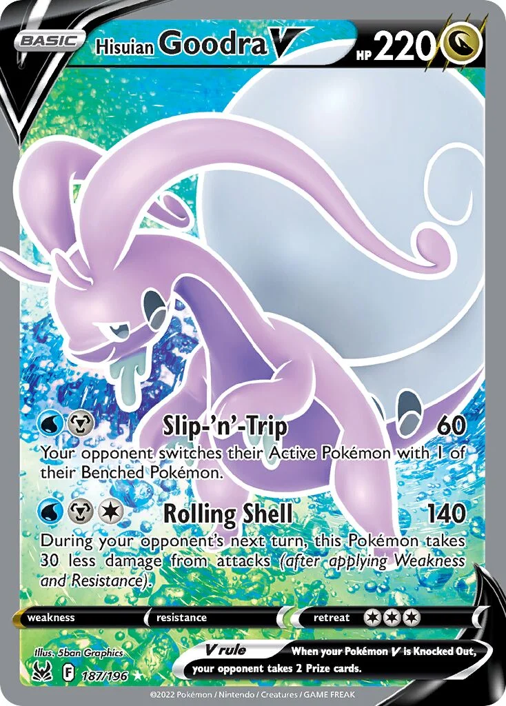 Hisuian Goodra V 「LOR 187/196」「EN」