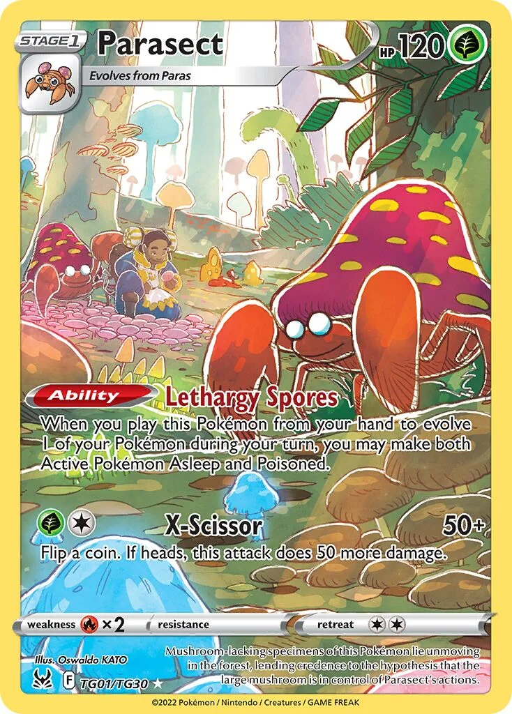 Parasect 「LOR TG01/TG30」「EN」