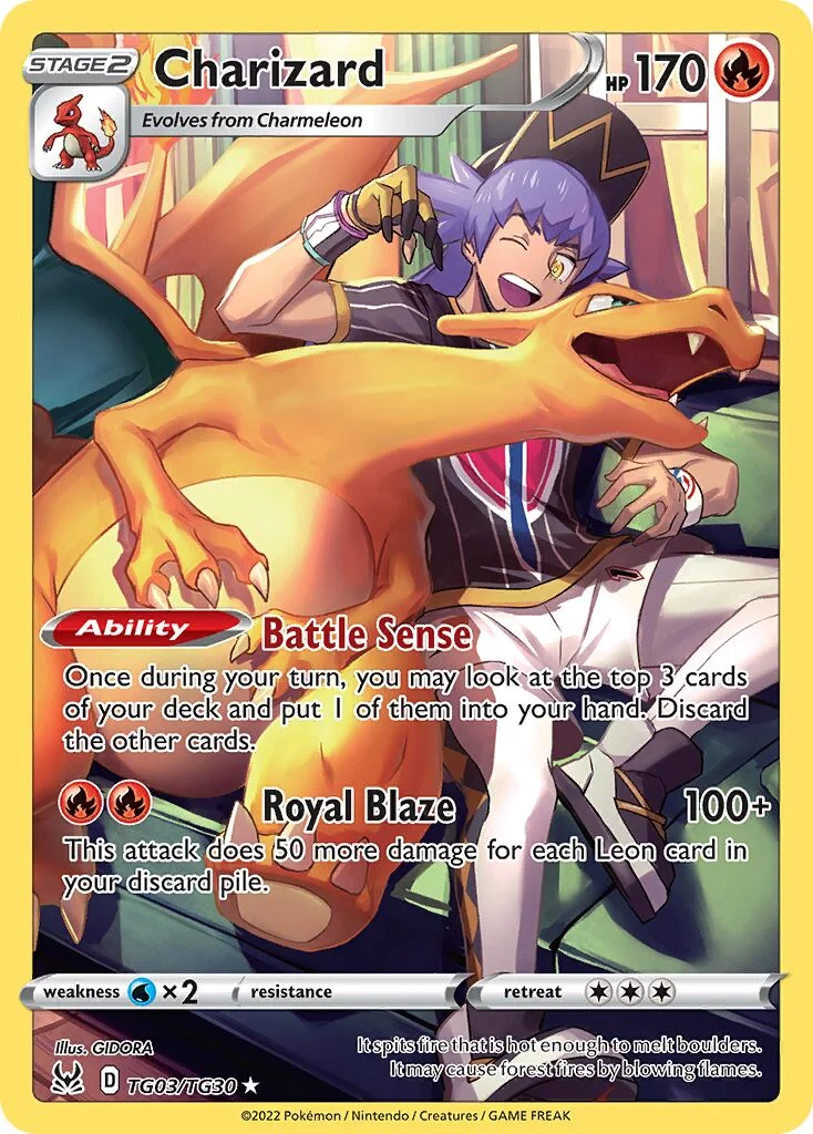 Charizard 「LOR TG03/TG30」「EN」