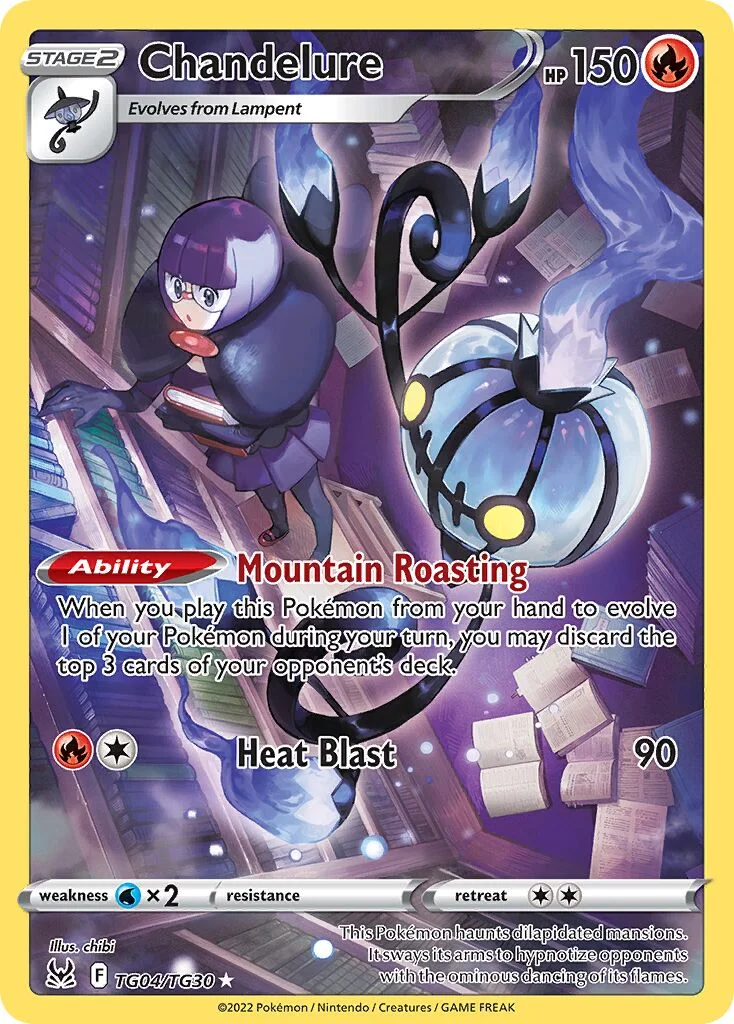 Chandelure 「LOR TG04/TG30」「EN」