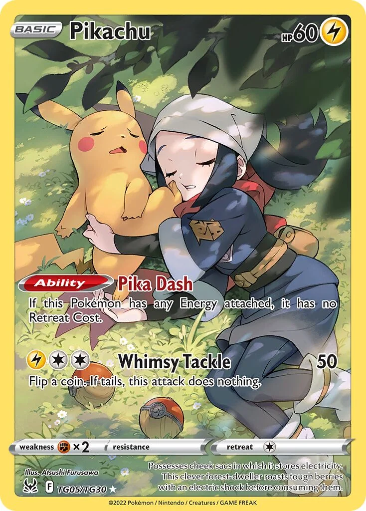 Pikachu 「LOR TG05/TG30」「EN」