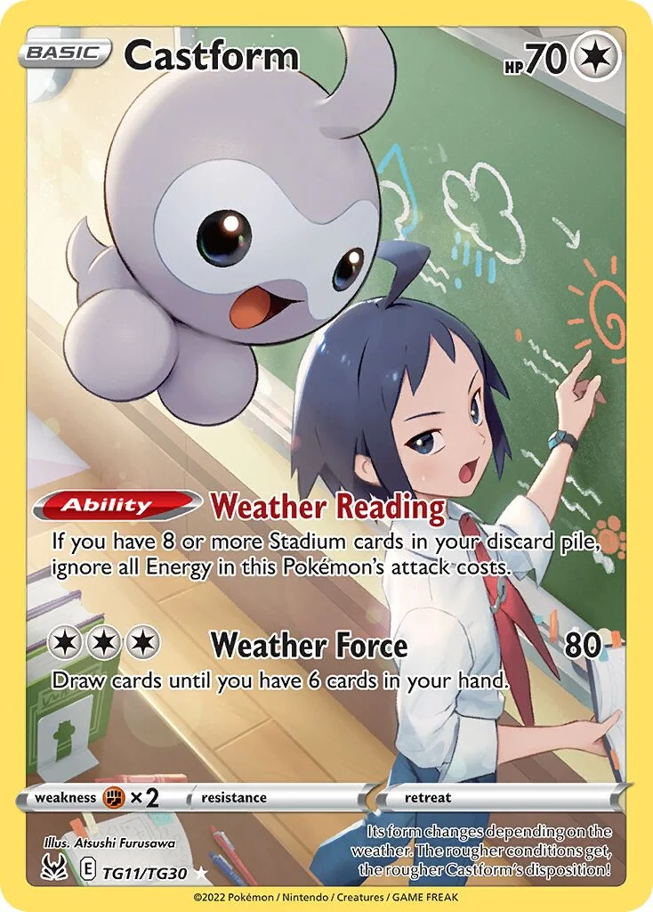Castform 「LOR TG11/TG30」「EN」