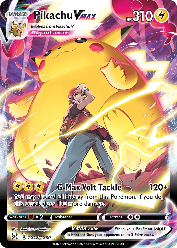 Pikachu VMAX 「LOR TG17/TG30」「EN」