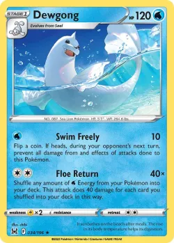 Dewgong #034/196 · Pokémon