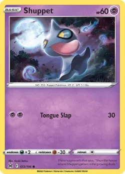 Shuppet #072/196 · Pokémon