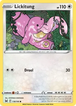 Lickitung #138/196 · Pokémon