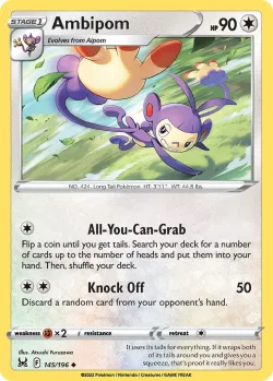 Ambipom #145/196 · Pokémon