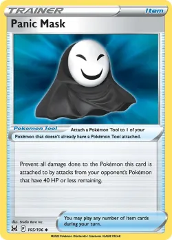 Panic Mask #165/196 · Pokémon