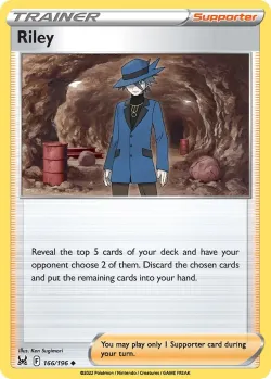 Riley #166/196 · Pokémon