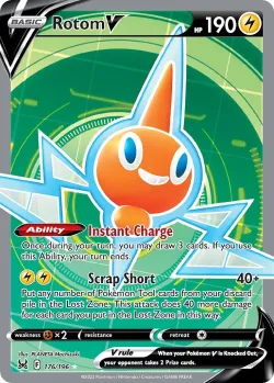 Rotom V #176/196 · Pokémon