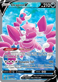 Drapion V #182/196 · Pokémon