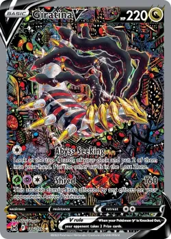 Giratina V #186/196 · Pokémon