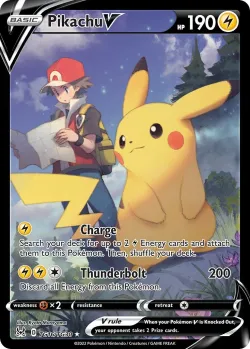 Pikachu V #TG16/TG30 · Pokémon