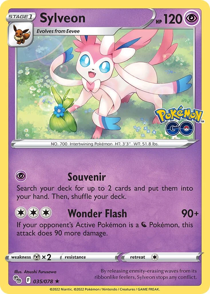 Sylveon 「PGO 035/078」「EN」