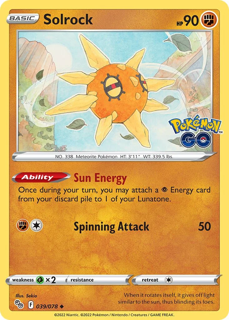 Solrock 「PGO 039/078」「EN」