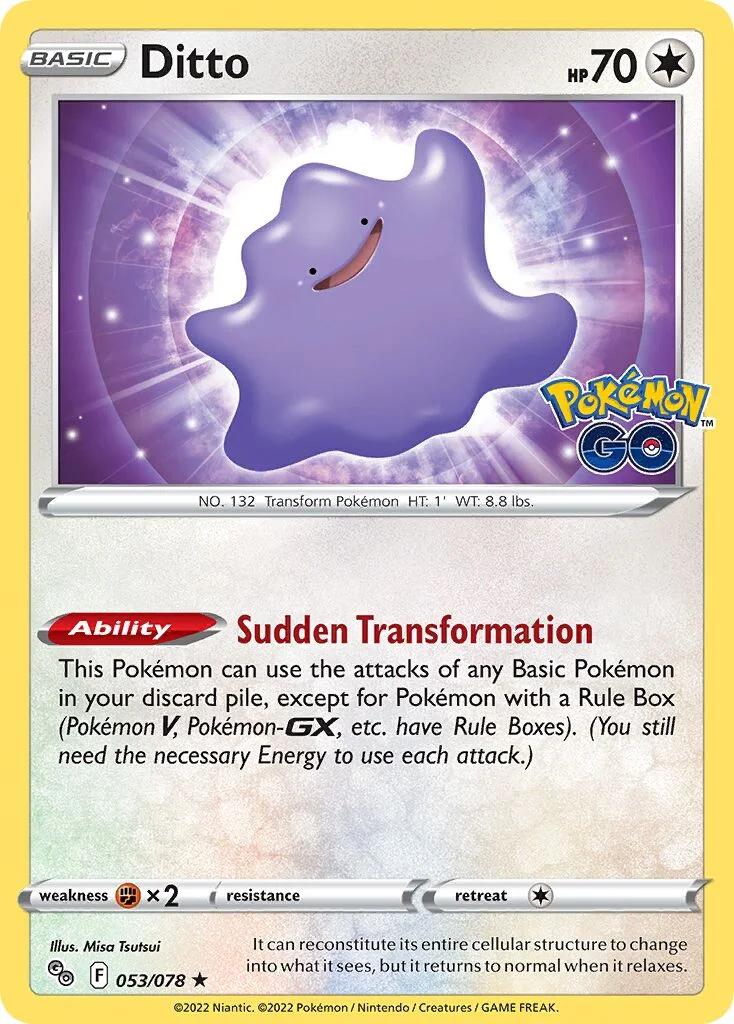 Ditto 「PGO 053/078」「EN」