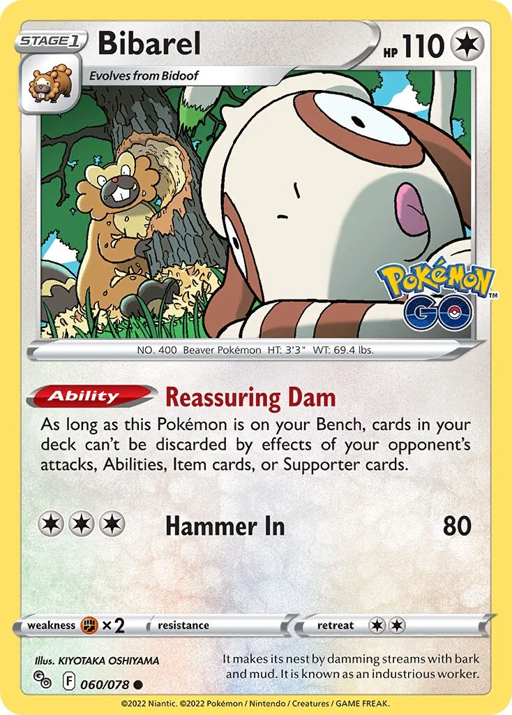 Bibarel 「PGO 060/078」「EN」
