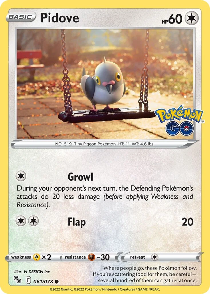 Pidove 「PGO 061/078」「EN」