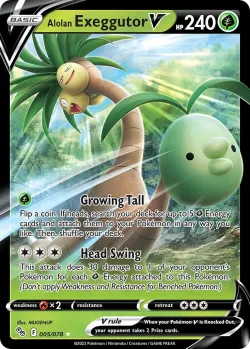 Alolan Exeggutor V #005/078 · Pokémon