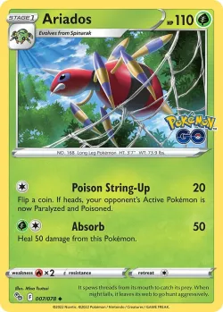 Ariados #007/078 · Pokémon