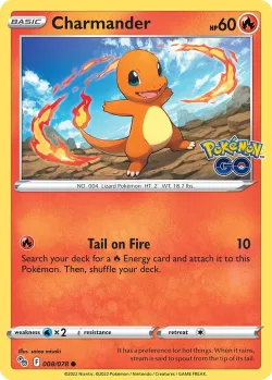 Charmander #008/078 · Pokémon