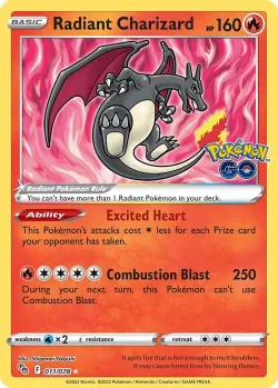 Radiant Charizard #011/078 · Pokémon