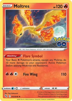 Moltres #012/078 · Pokémon
