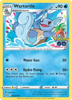 Wartortle #016/078 · Pokémon