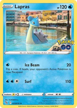 Lapras #023/078 · Pokémon