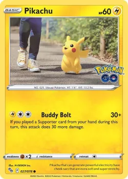 Pikachu #027/078 · Pokémon