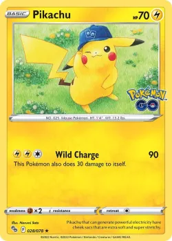 Pikachu #028/078 · Pokémon