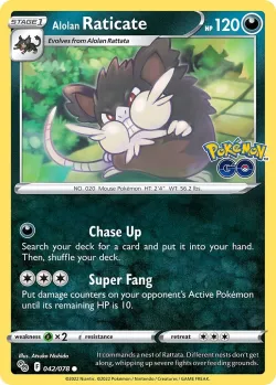 Alolan Raticate #042/078 · Pokémon