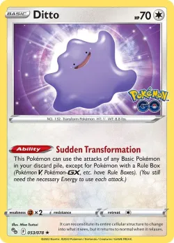 Ditto #053/078 · Pokémon