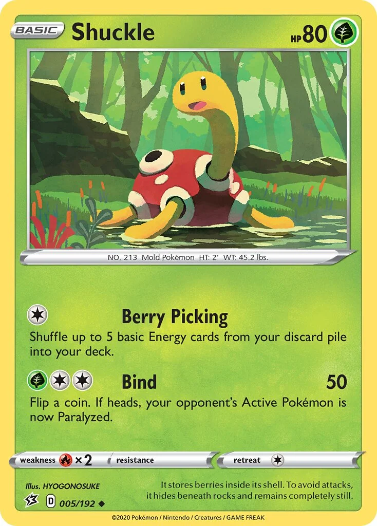 Shuckle 「RCL 005/192」「EN」