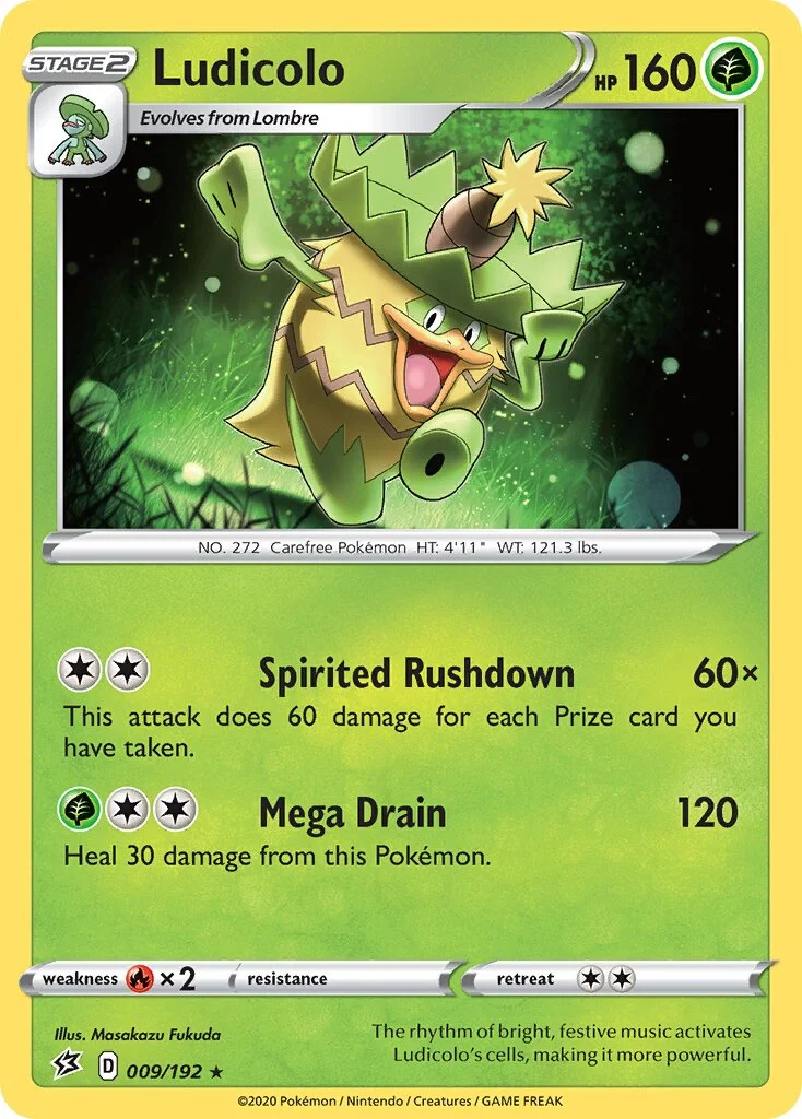Ludicolo 「RCL 009/192」「EN」