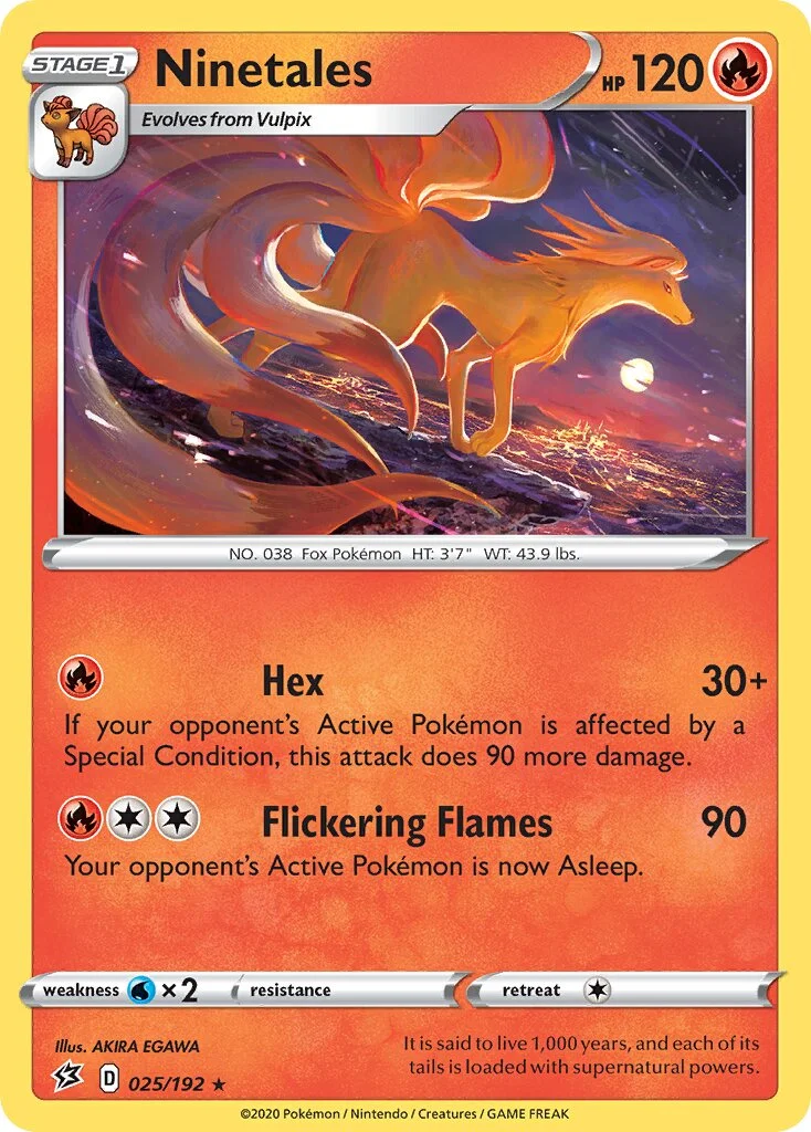 Ninetales 「RCL 025/192」「EN」