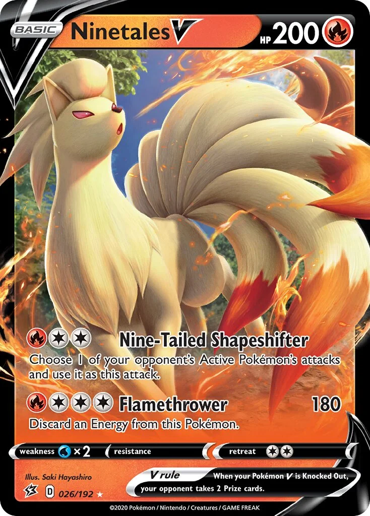 Ninetales V 「RCL 026/192」「EN」
