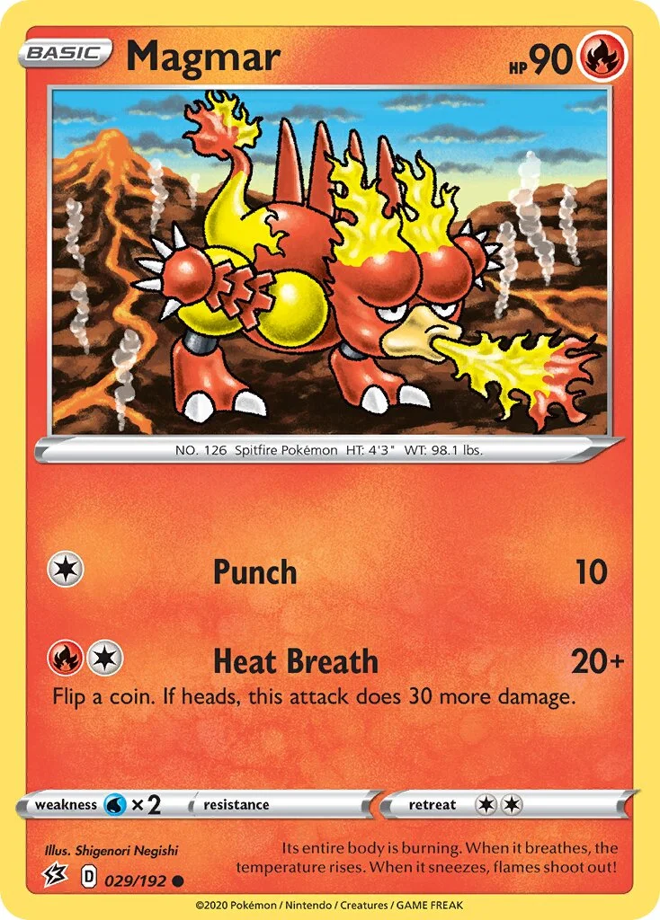 Magmar 「RCL 029/192」「EN」