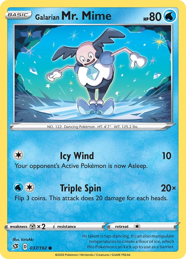 Galarian Mr. Mime 「RCL 037/192」「EN」