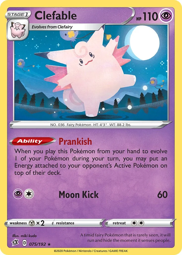 Clefable 「RCL 075/192」「EN」