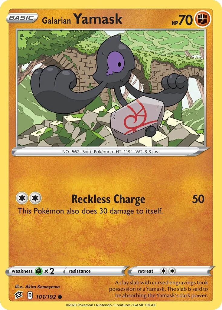 Galarian Yamask 「RCL 101/192」「EN」