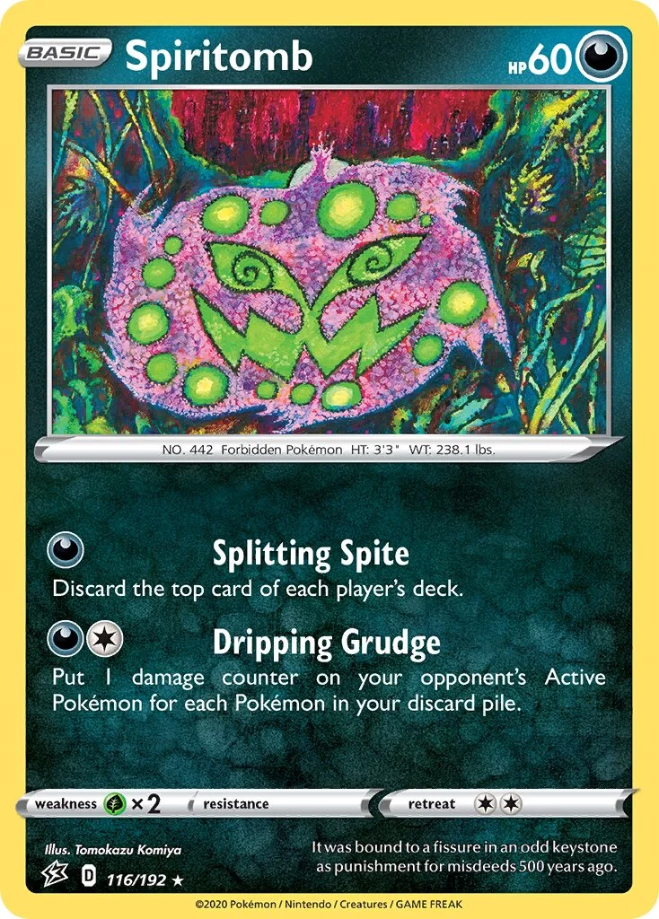 Spiritomb 「RCL 116/192」「EN」
