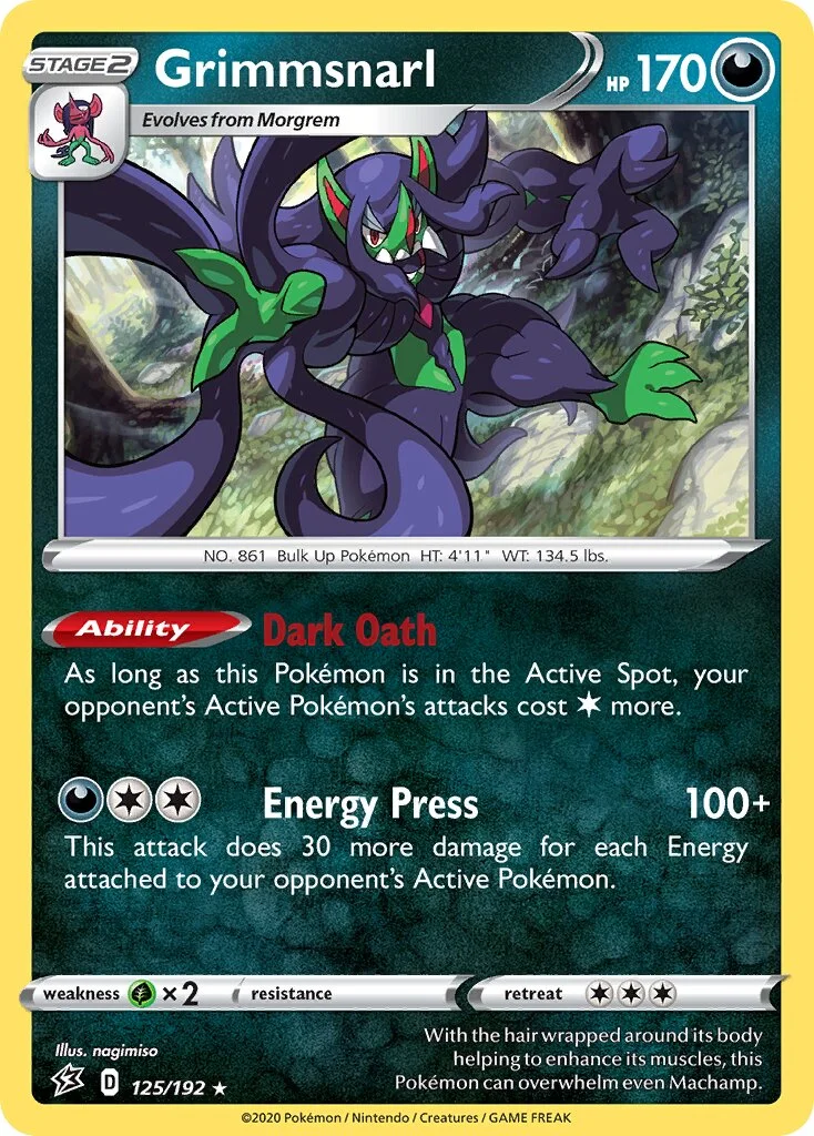 Grimmsnarl 「RCL 125/192」「EN」