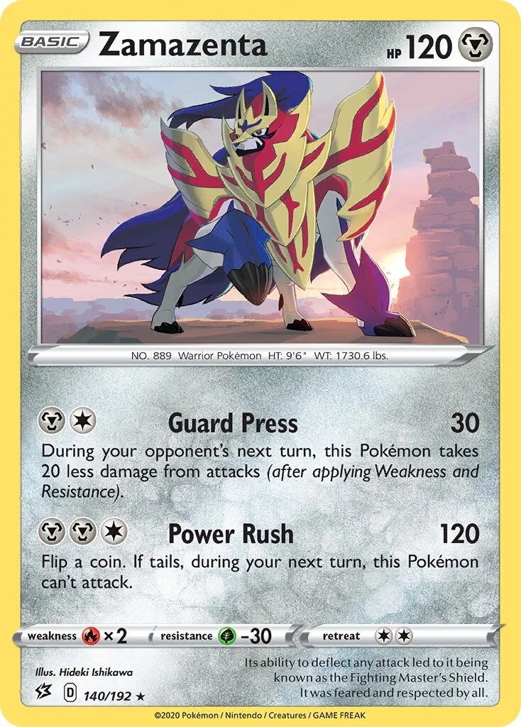 Zamazenta 「RCL 140/192」「EN」