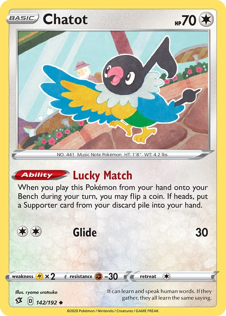 Chatot 「RCL 142/192」「EN」